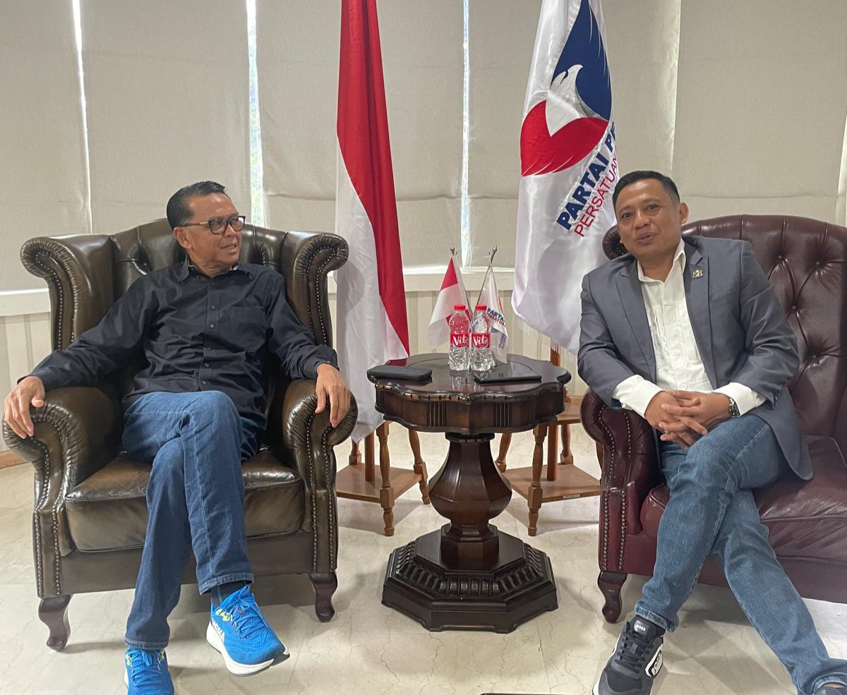 Mantan Gubernur Sulawesi Selatan, Nurdin Abdullah, mengunjungi Kantor DPP Partai Perindo. (Ist)