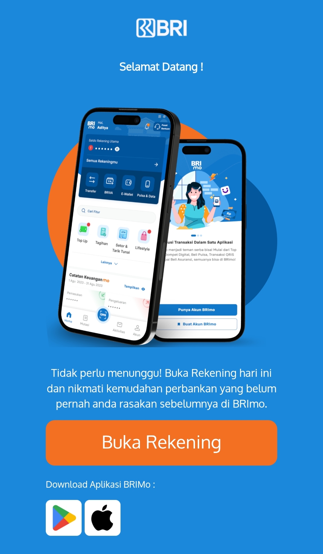 Belum Punya Rekening BRI? Begini Caranya Buka Rekening Tanpa Harus Ke Bank!