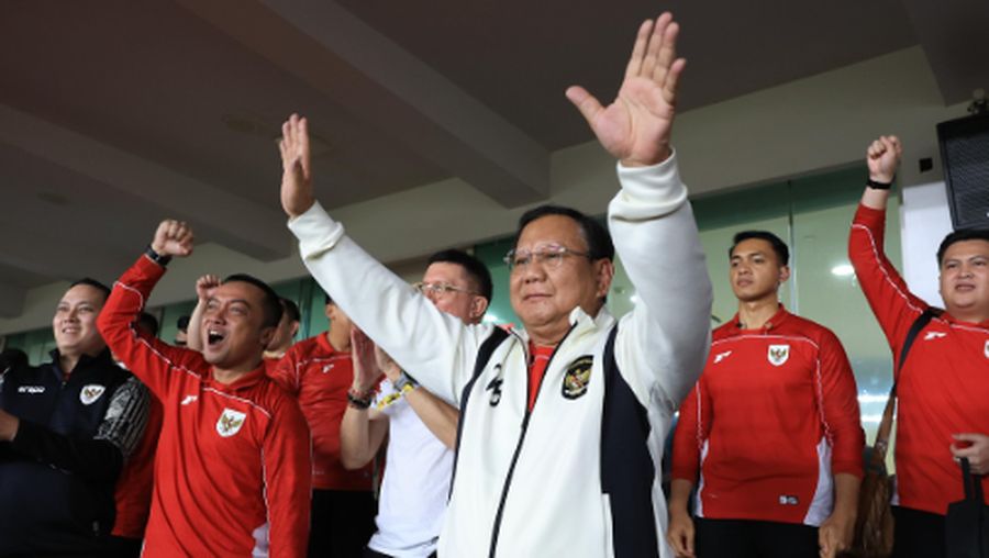 Presiden Prabowo Bersyukur Timnas Indonesia Taklukkan China