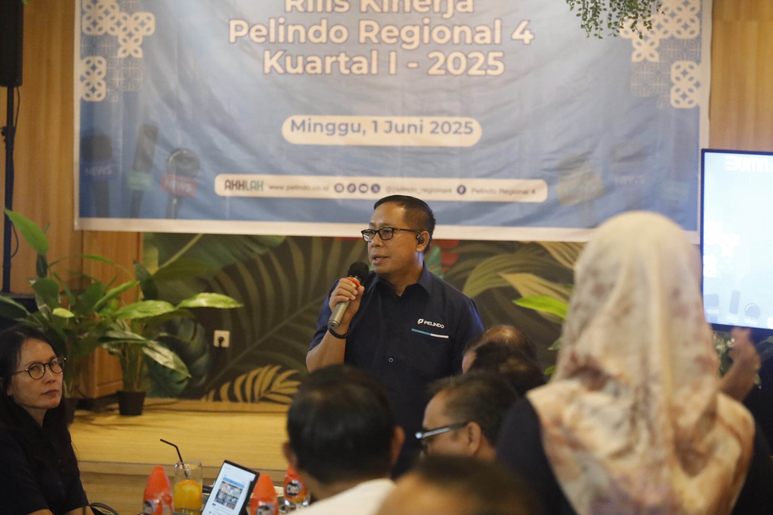 Pelindo Regional 4 Catat Pertumbuhan Ekonomi Positif di Kuartal I 2025