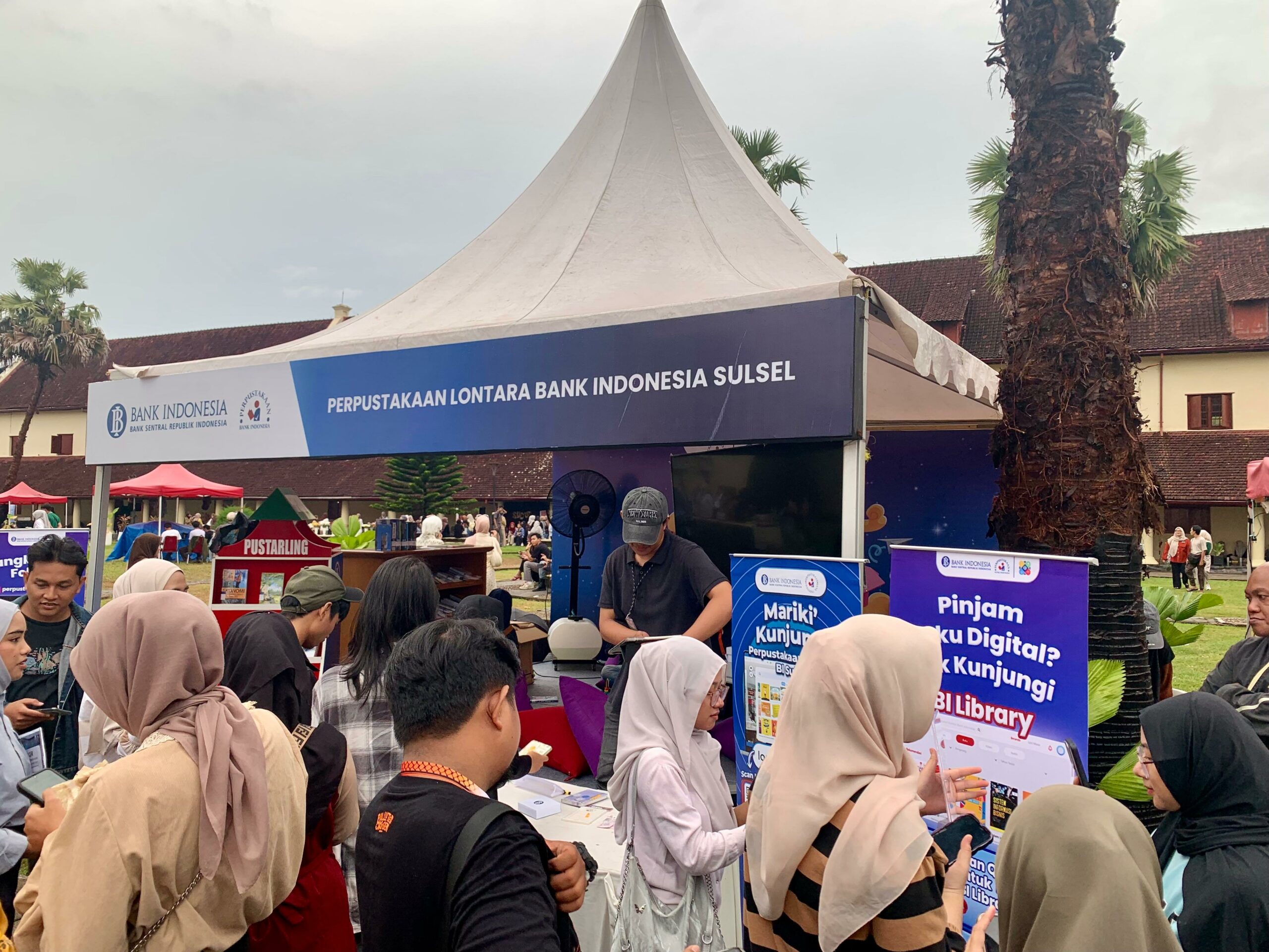 Gaungkan Budaya Baca, Perpustakaan Lontara BI Sulsel Ajak Masyarakat Lebih Adaptif dan Melek Ekonomi