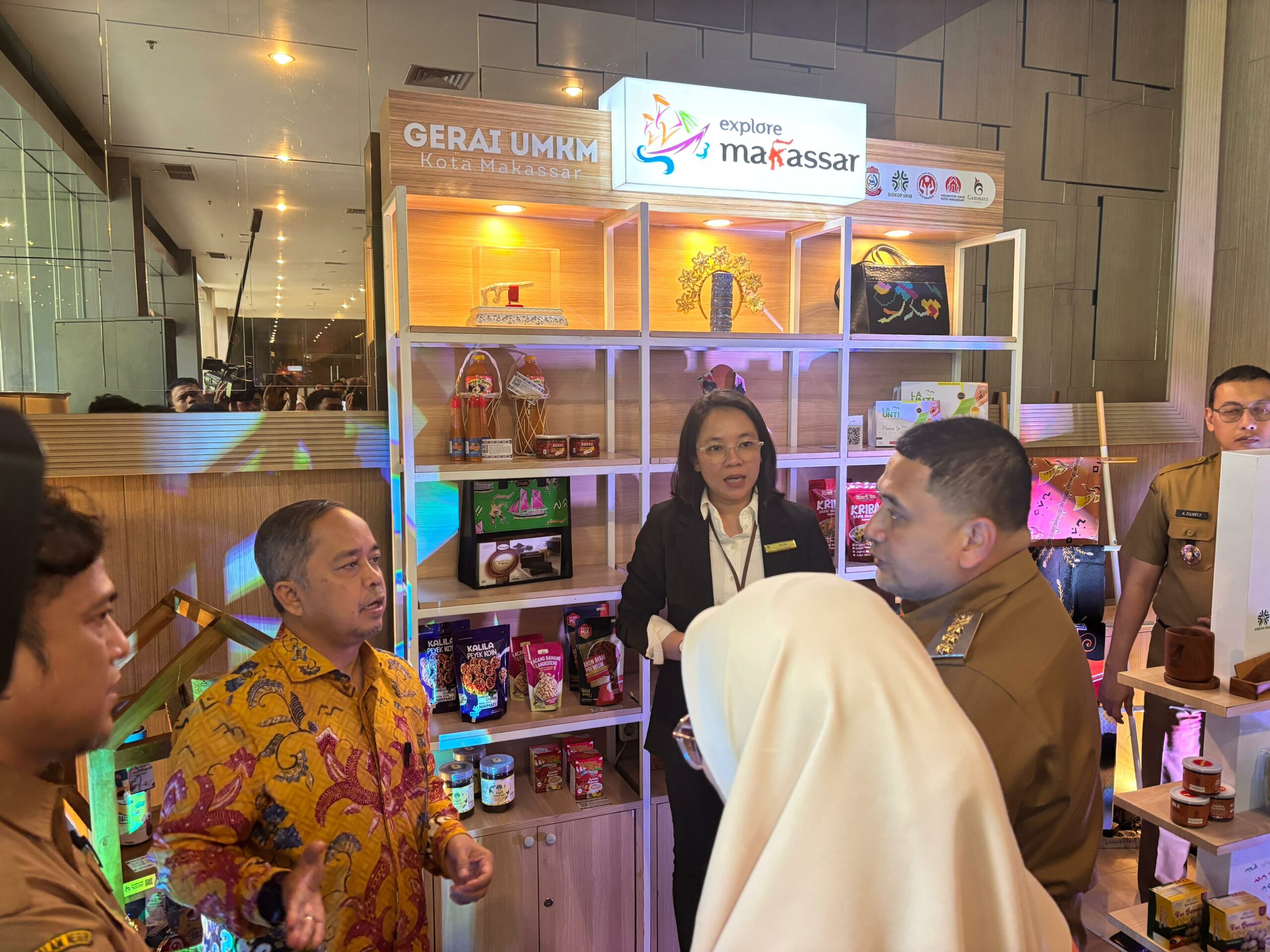 Hotel Gammara Fasilitasi Gerai Oleh-Oleh UMKM, Wali Kota Makassar Targetkan Menyebar di 153 Kelurahan