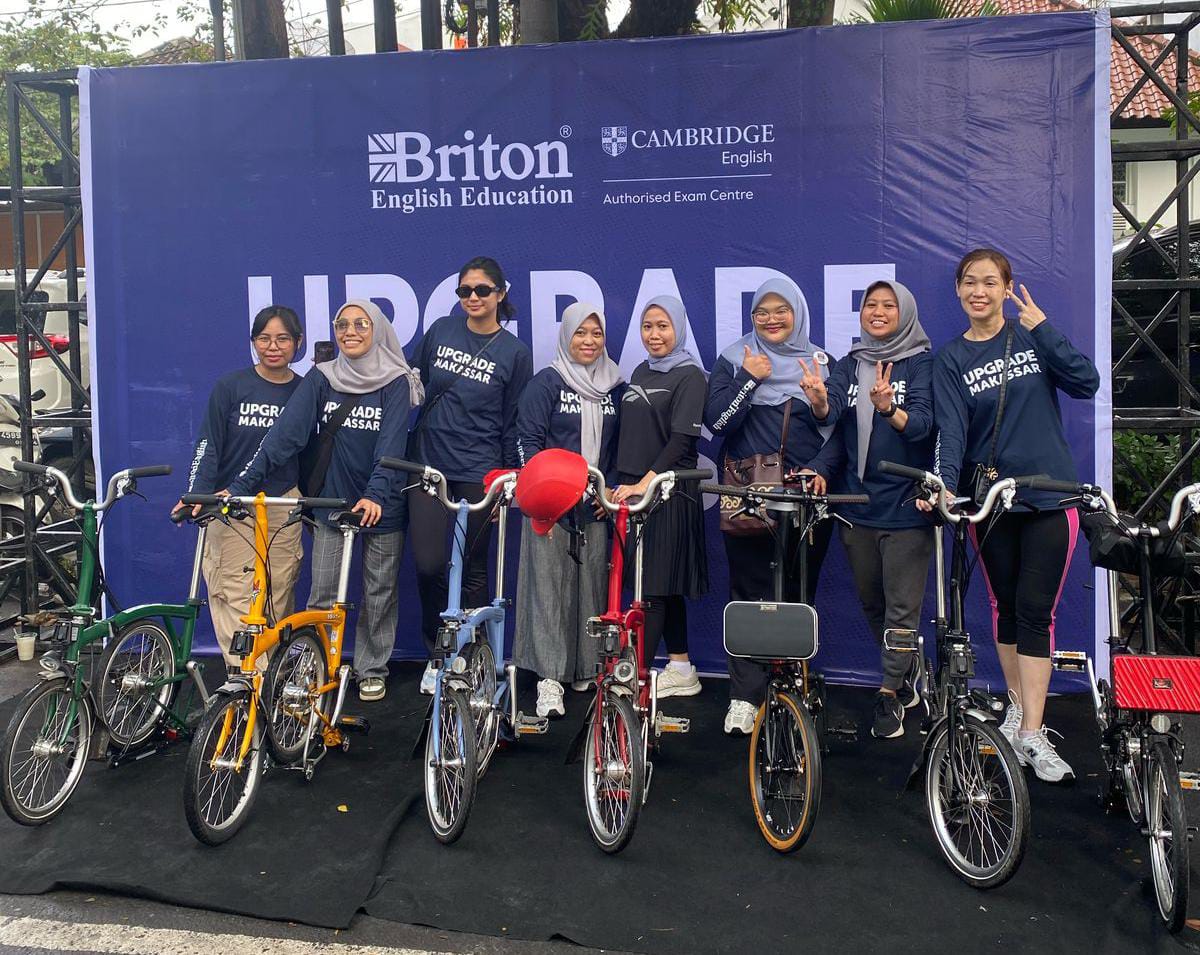 Briton English Education Bangkitkan Semangat Belajar Lewat Kampanye “Upgrade Makassar”