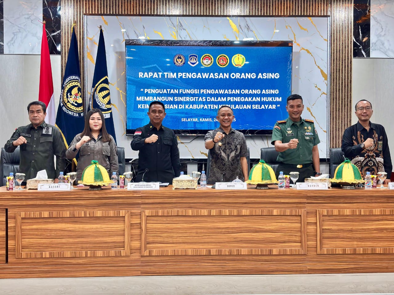 Bupati Selayar dan Imigrasi Perkuat Pengawasan WNA Lewat TIMPORA