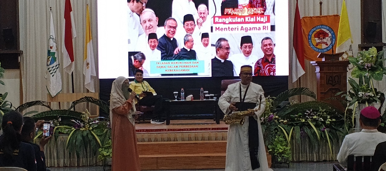 Komisi Kerawam-HAK KAMS bersama Pemuda Katolik Kolaborasi untuk Kerukunan dan Kesejahteraan Sosial