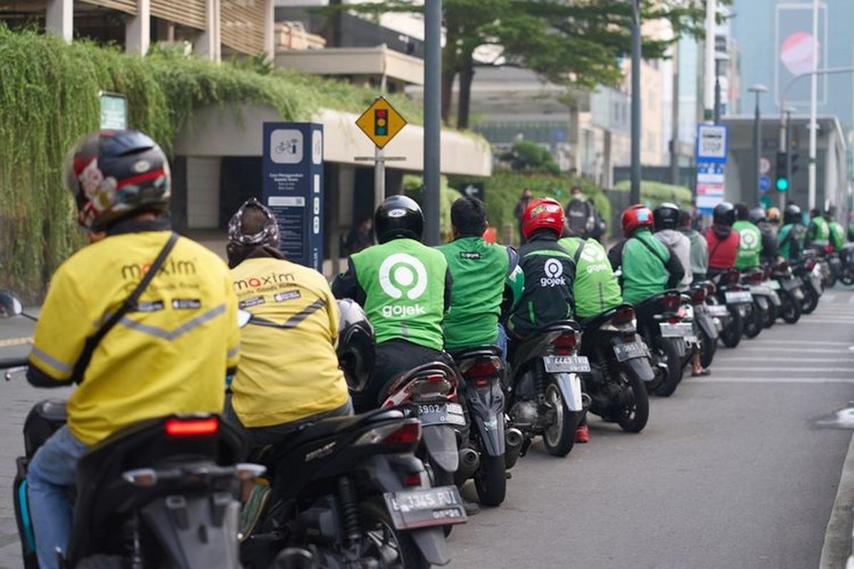 Ilustrasi Ojek Online
