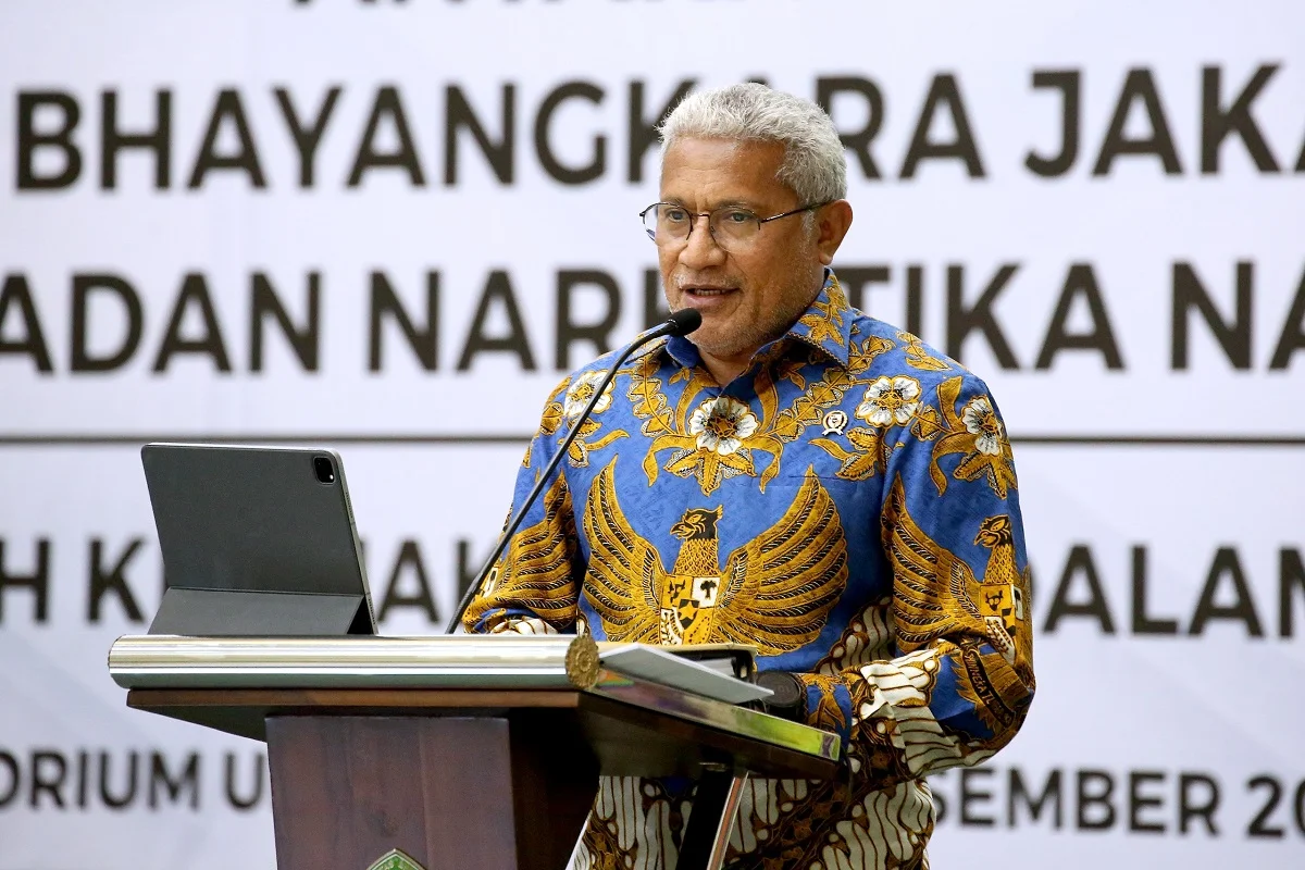 Kepala Badan Narkotika Nasional (BNN), Komjen Marthinus Hukom