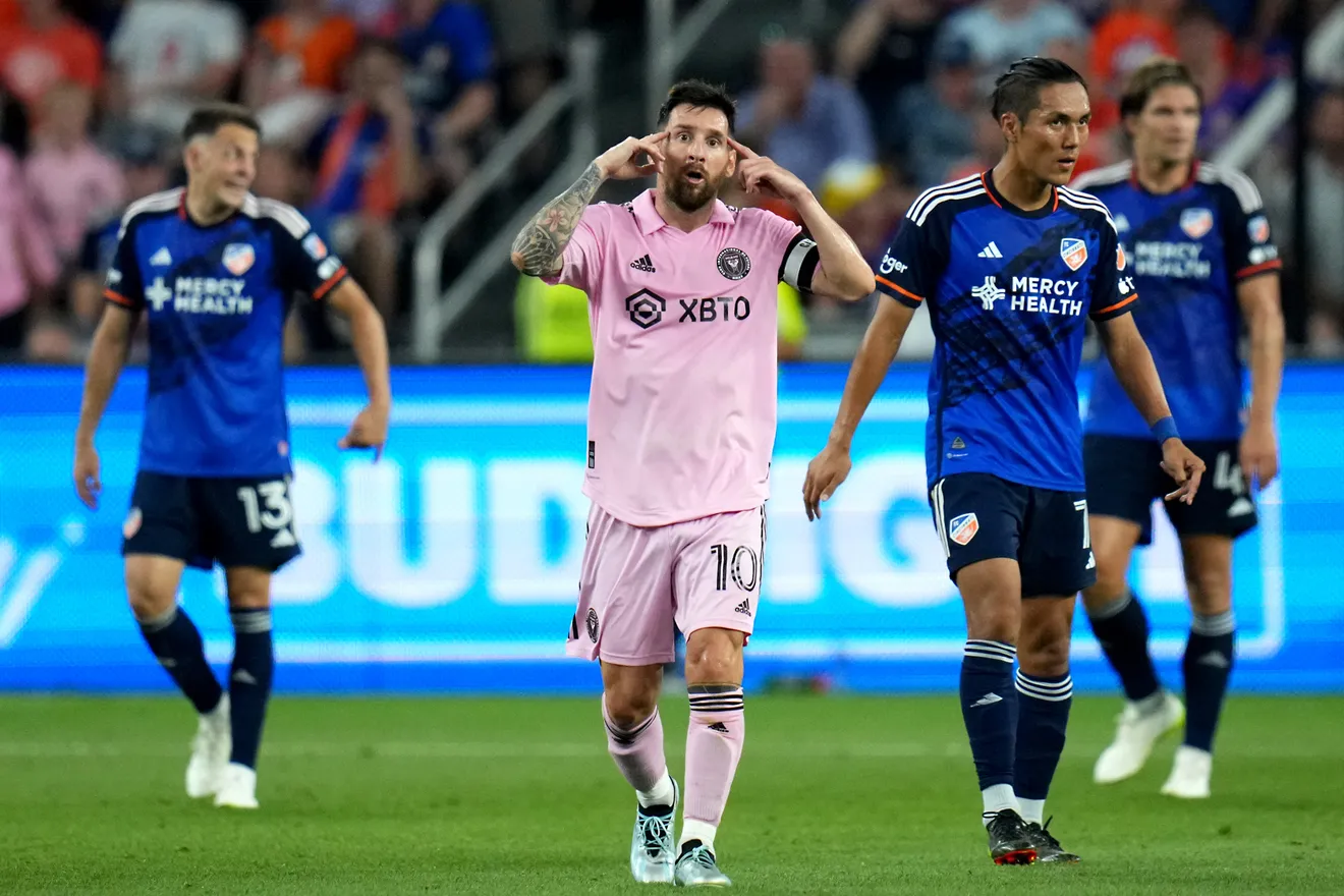 Messi Hampir Cetak Gol, Inter Miami Dibantai FC Cincinnati 0-3