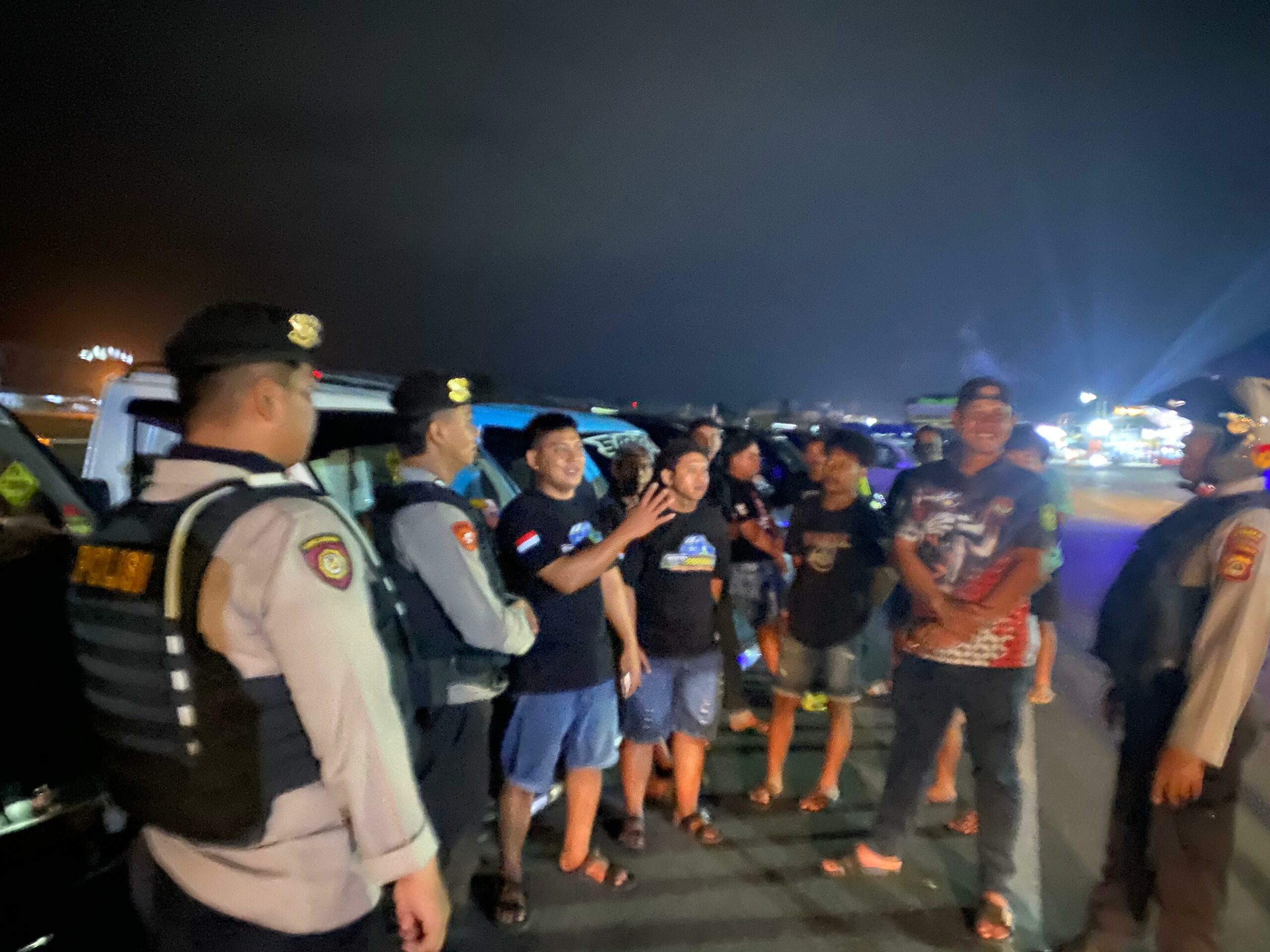 Patroli Malam Sat Samapta Luwu Utara, Jaga Kamtibmas Lewat Dialog Humanis