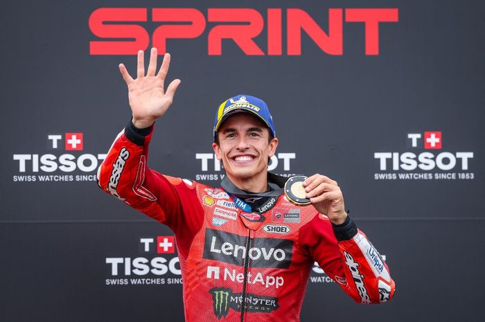 Pembalap Ducati, Marc Marquez Juara Sprint Race MotoGP Jerman 2025