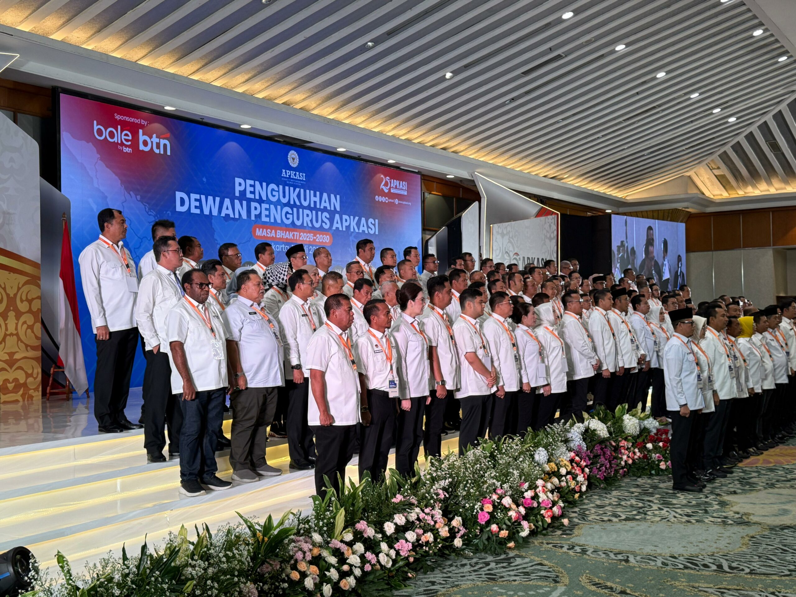Pengukuhan Dewan Pengurus APKASI Masa Bhakti 2025-2030