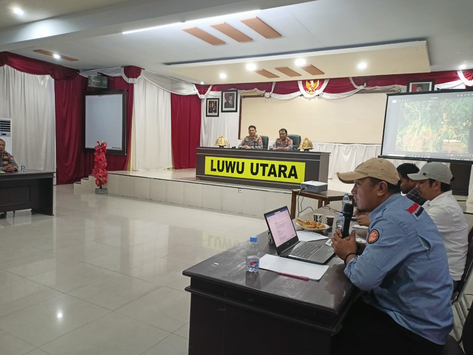 Rapat Koordinasi Lintas Sektor Bersama Para Pemangku Kepentingan Pelaksana Event Tahunan One Day Trail Adventure Jelajah Bumi Lamaranginang Seri ke-6