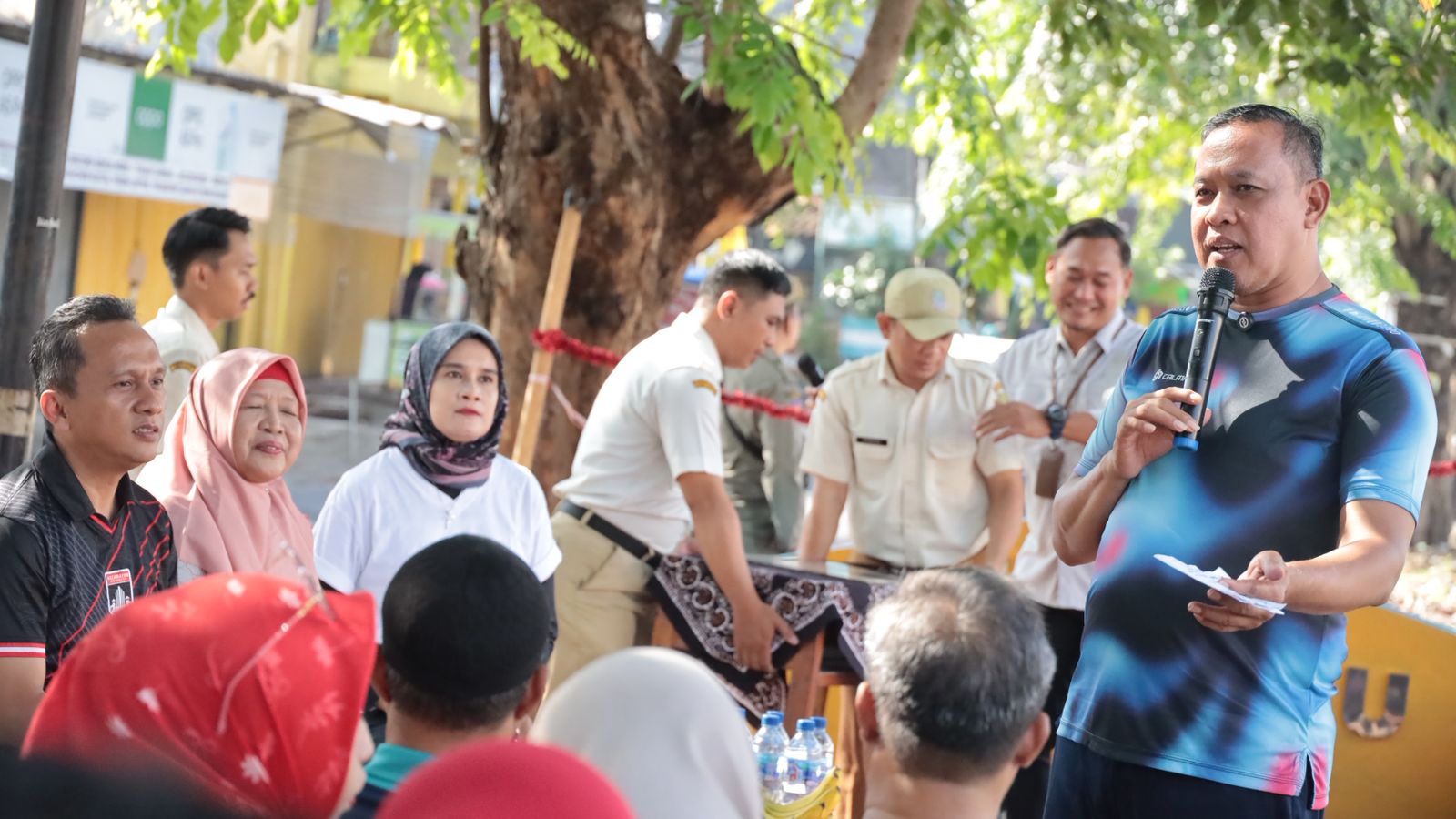 Sulap Lahan PKL Jadi Taman, Wali Kota Bekasi Hadirkan Ruang Hijau untuk Warga