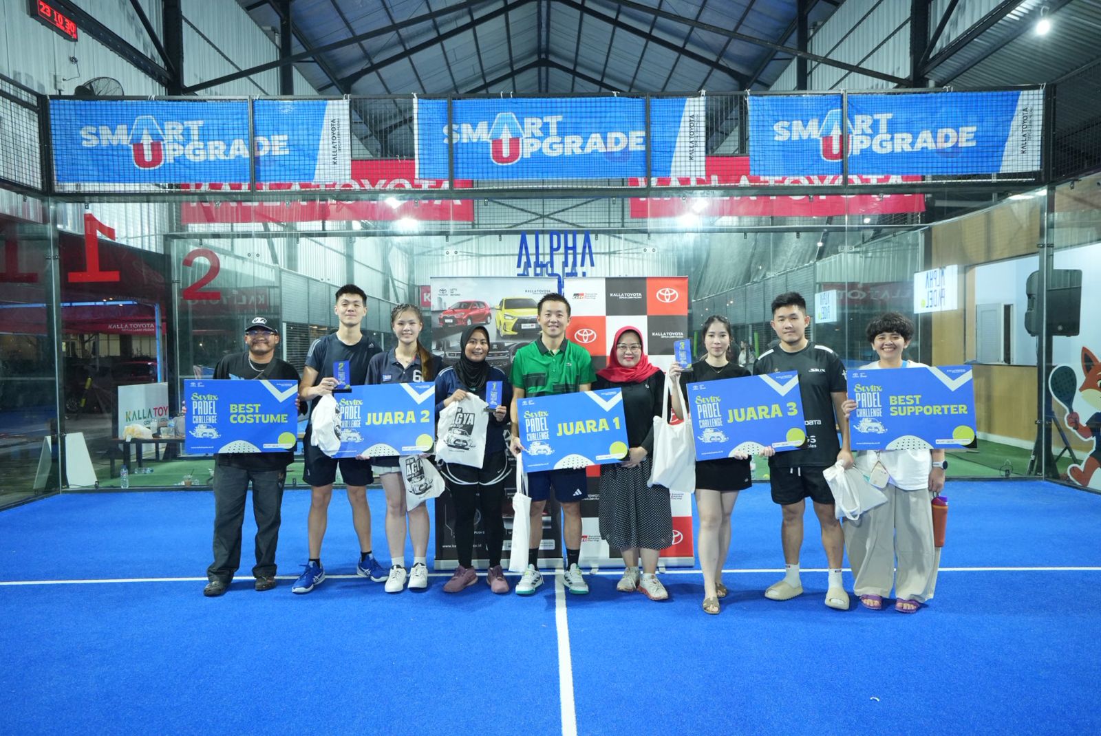 Dorong Sportainment dan Komunitas, Kalla Toyota Gelar Stylix Padel Challenge