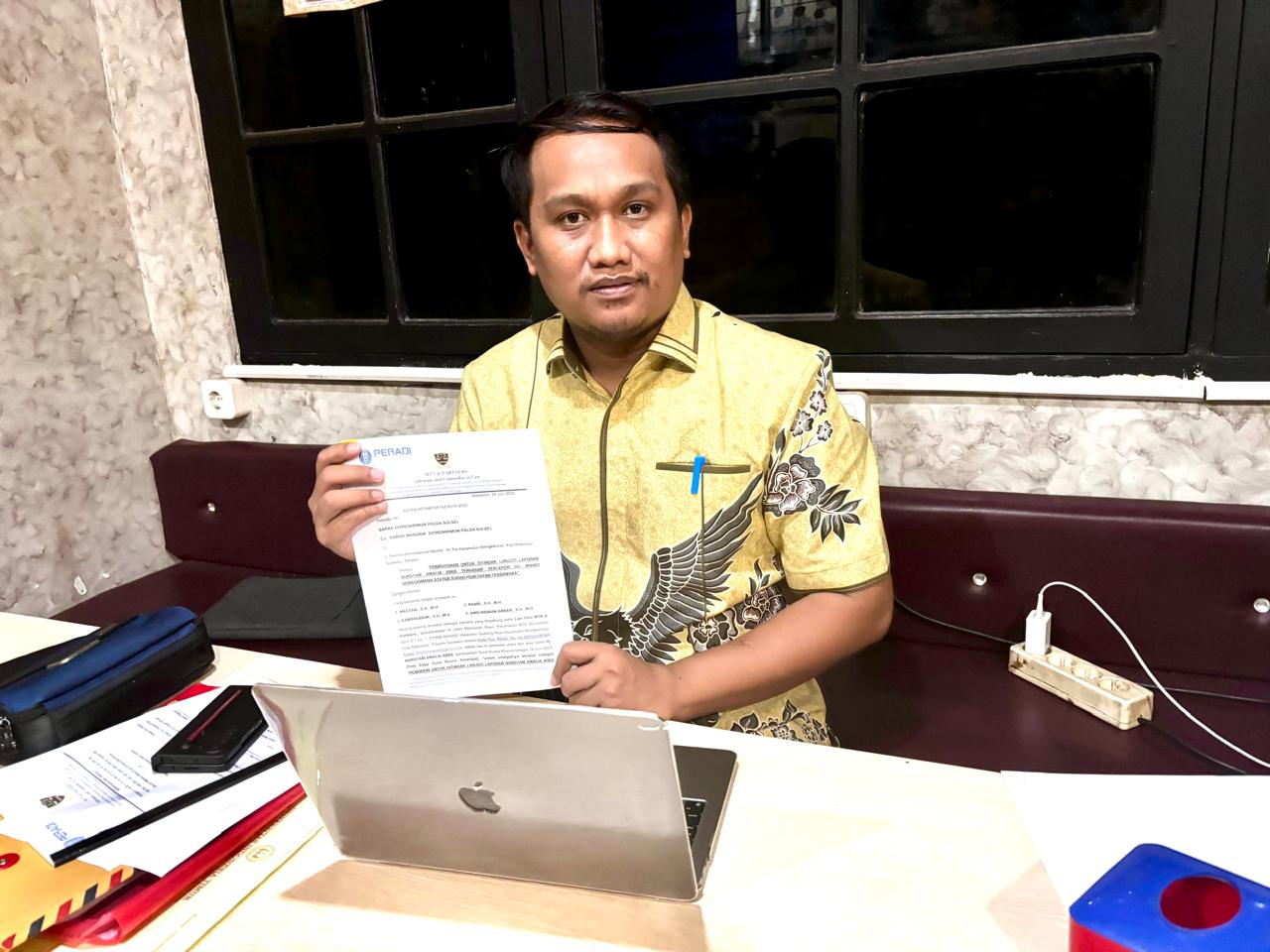 Dinilai Mandek, Kuasa Hukum Kasus Dugaan Pemalsuan Surat Sporadik di Biringkanaya Desak Polda Tangkap Tersangka