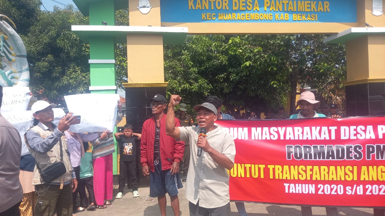 Masyarakat Desa Pantai Mekar Tuntut Transparansi APBDesa 2020–2024