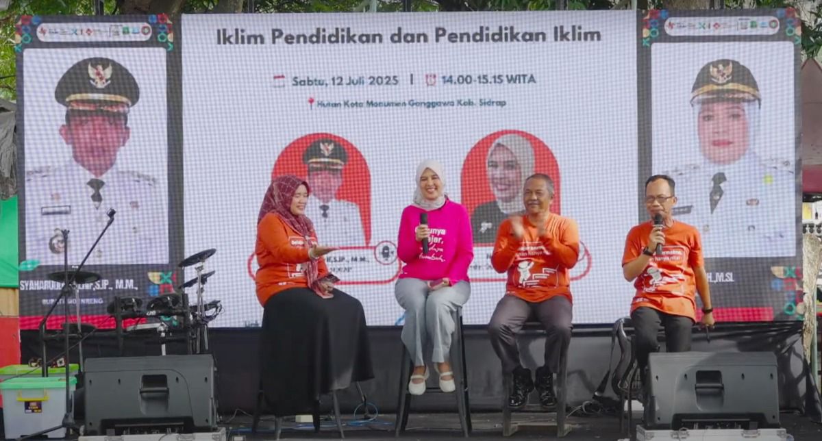 Hadir di Sidrap, Najelaa Shihab Soroti Urgensi Kolaborasi dalam Pendidikan