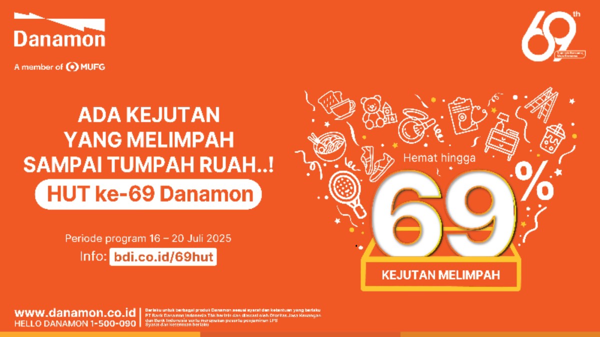 HUT ke-69 Danamon, Komitmen Perkuat Solusi Finansial Nasabah