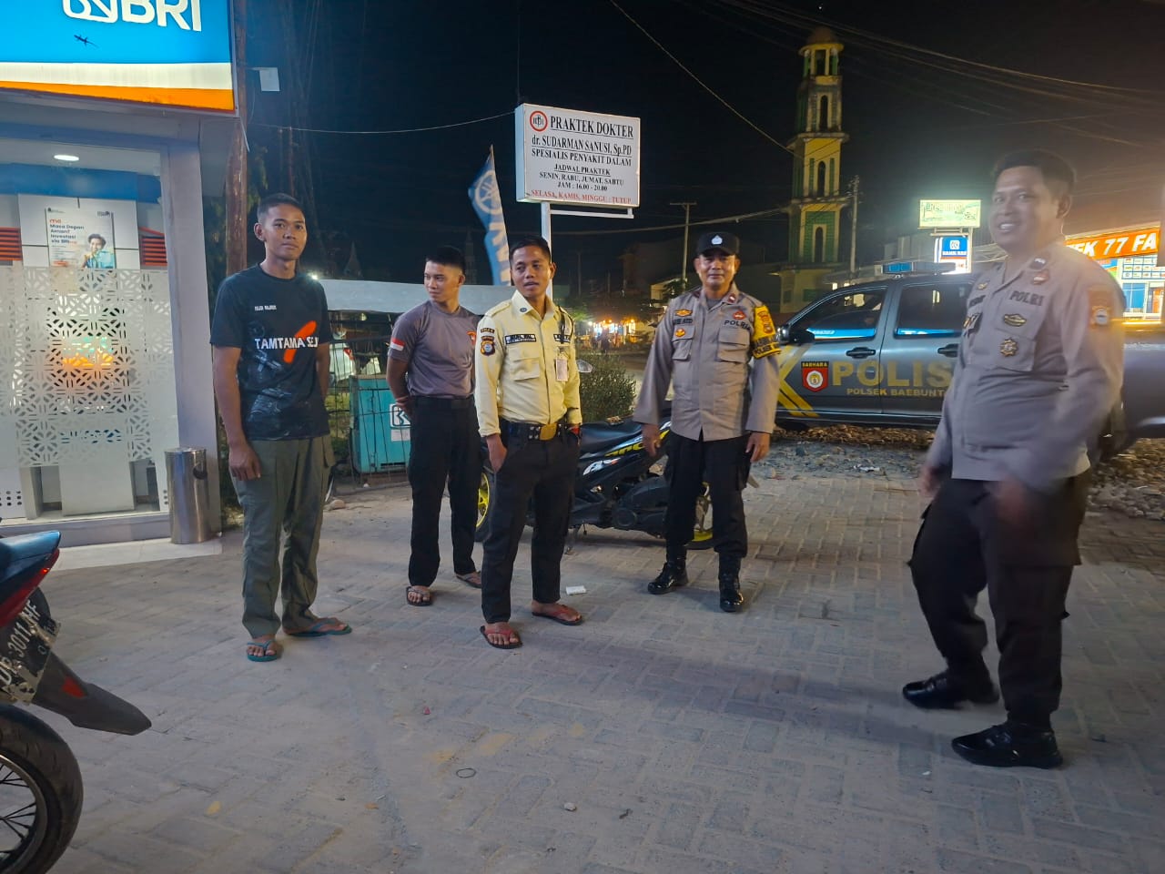Cegah Aksi Kriminal, Polsek Baebunta Intensifkan Patroli Biru di 5 Desa Rawan