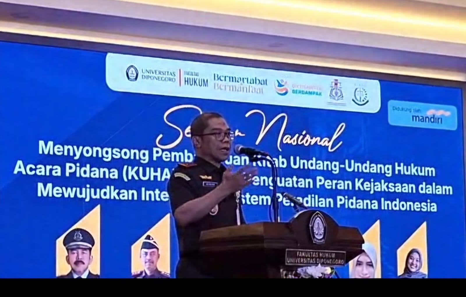 Kajati Jateng Usul KUHAP Baru Berbasis Sistem Integralistik