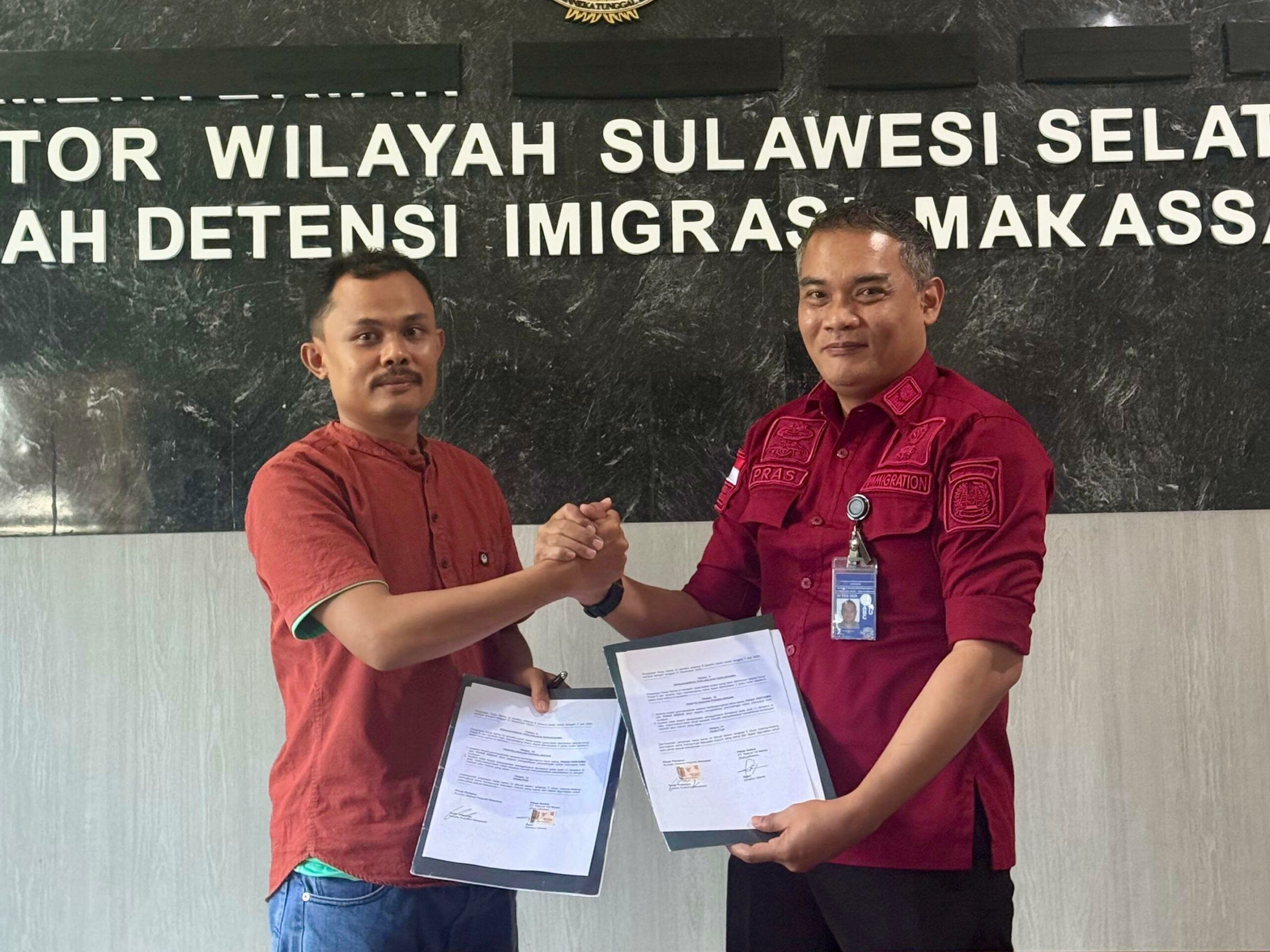 Rudenim Makassar dan Rakyat.News Kolaborasi Gencarkan Edukasi Publik soal Keimigrasian
