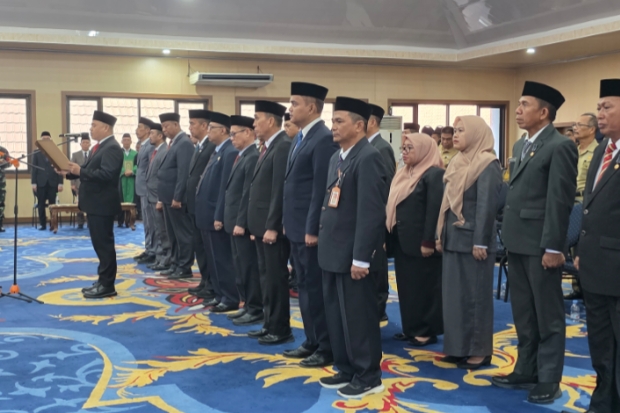 Bupati Maros Lantik 25 Pejabat Eselon II Hasil Job Fit Perdana