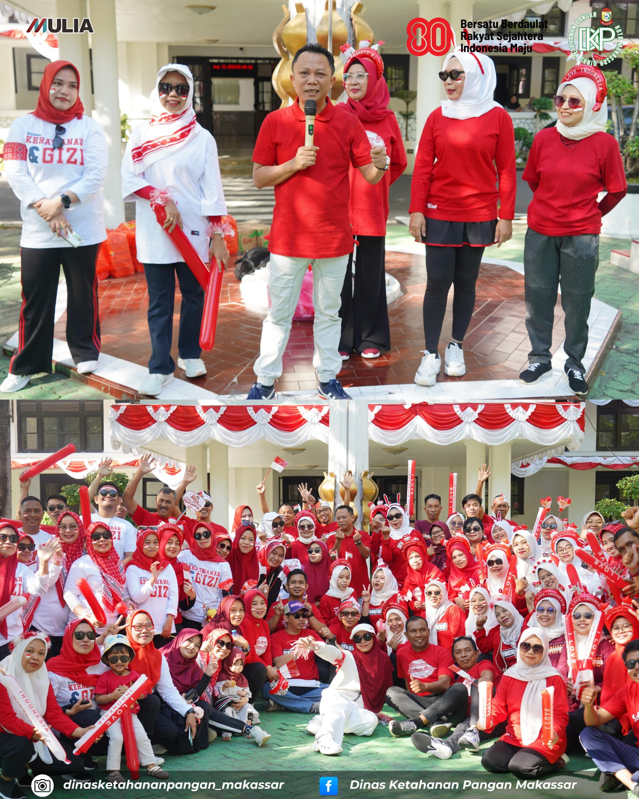 DKP Makassar Semarakkan HUT RI ke-80 Lewat Porseni dan Lomba Tradisional