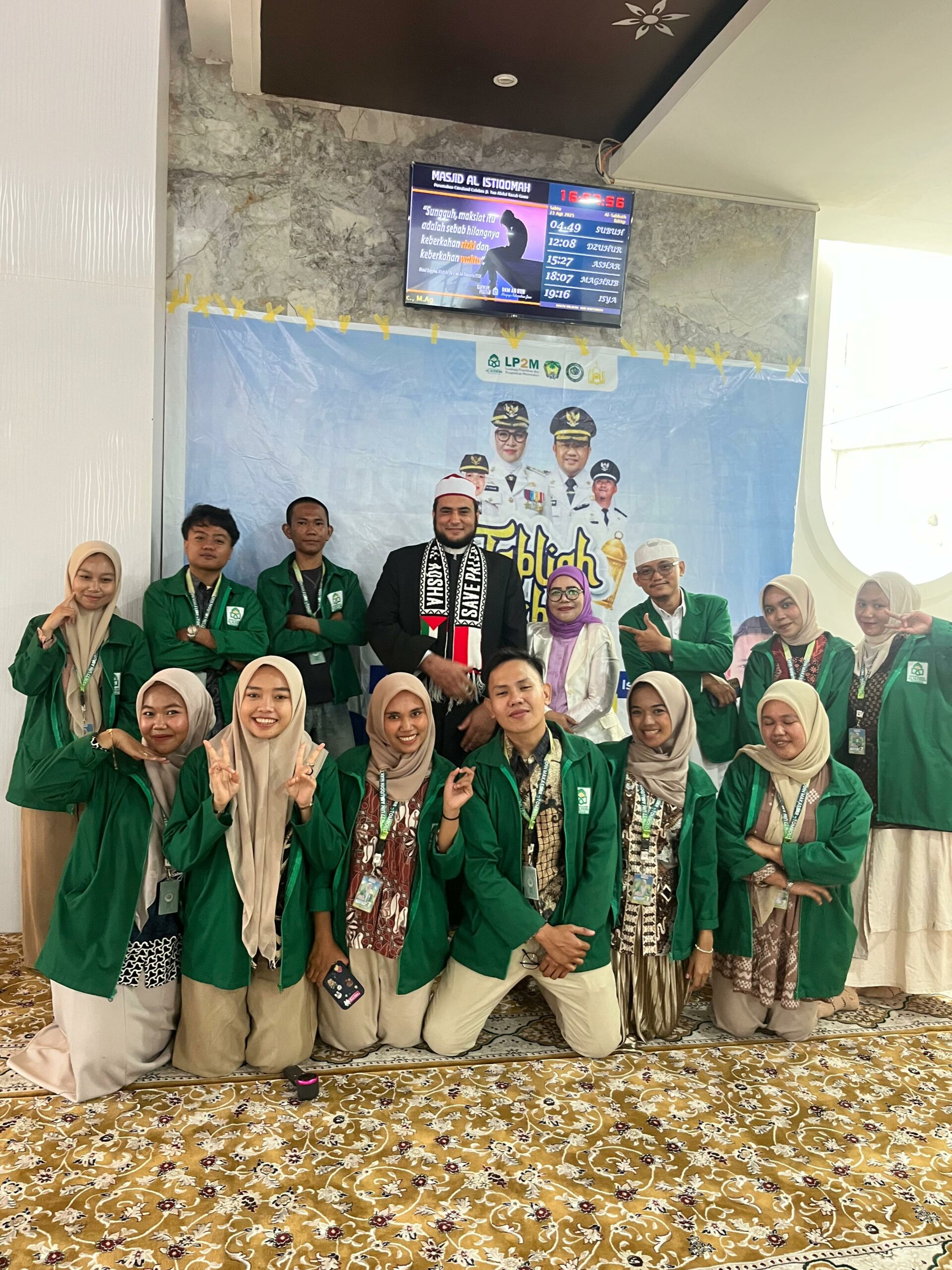 Mahasiswa KKN UIN Alauddin Makassar Gelar Tabligh Akbar di Gowa