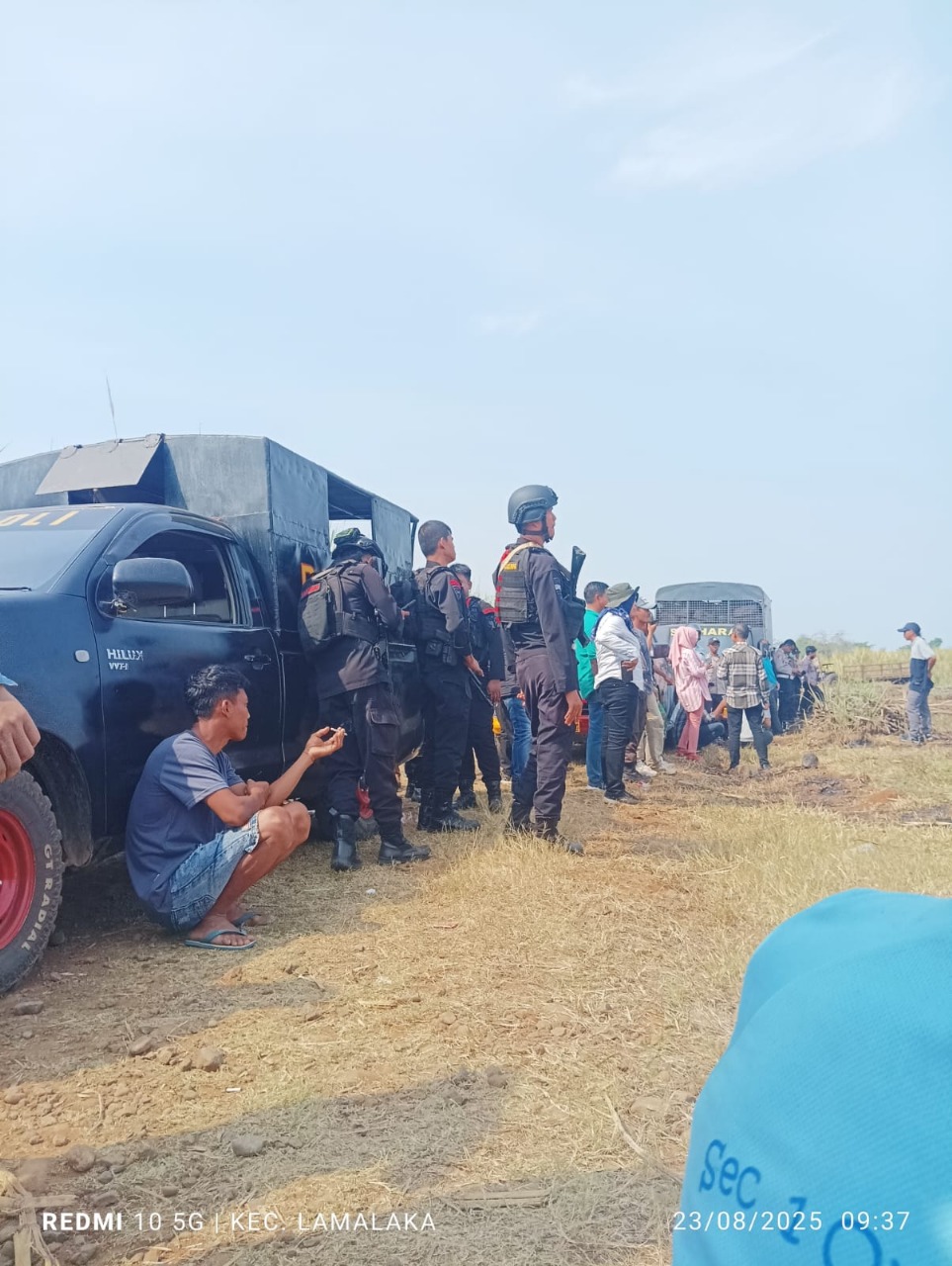 Aparat di Pihak Perusahaan, Petani Polongbangkeng Bersatu Tuntut Keadilan