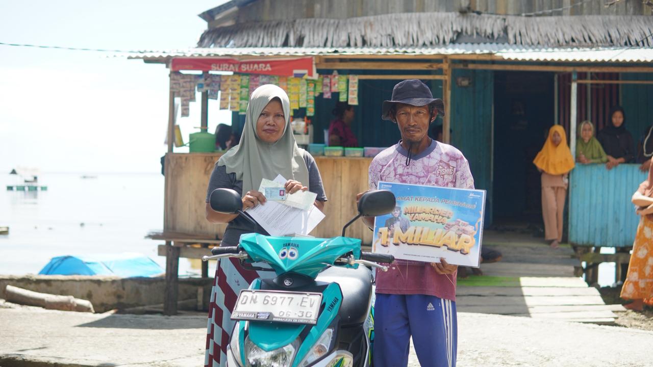 Kader Posyandu Asal Poso Mendadak Jadi Miliarder Usai Membeli Motor Mio M3