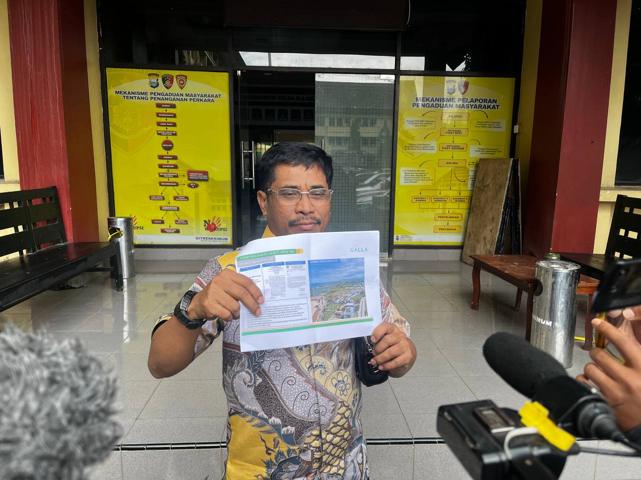 PT Hadji Kalla Laporkan GMTD ke Polda Sulsel Terkait Dugaan Penipuan dan Penggelapan Lahan