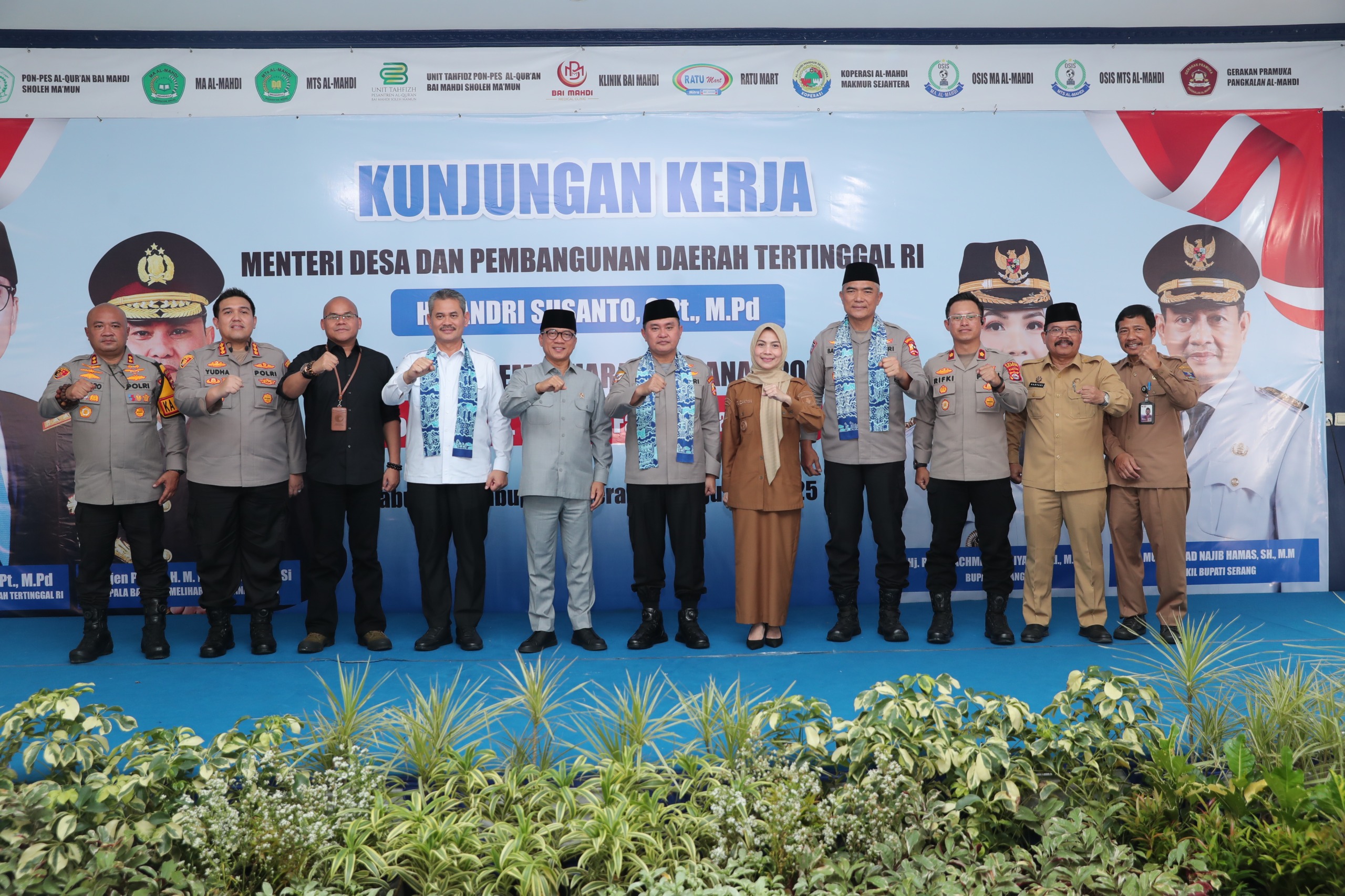 Mendes Yandri: Kabaharkam Polri Layak Dijadikan Inspirasi Bagi Santri