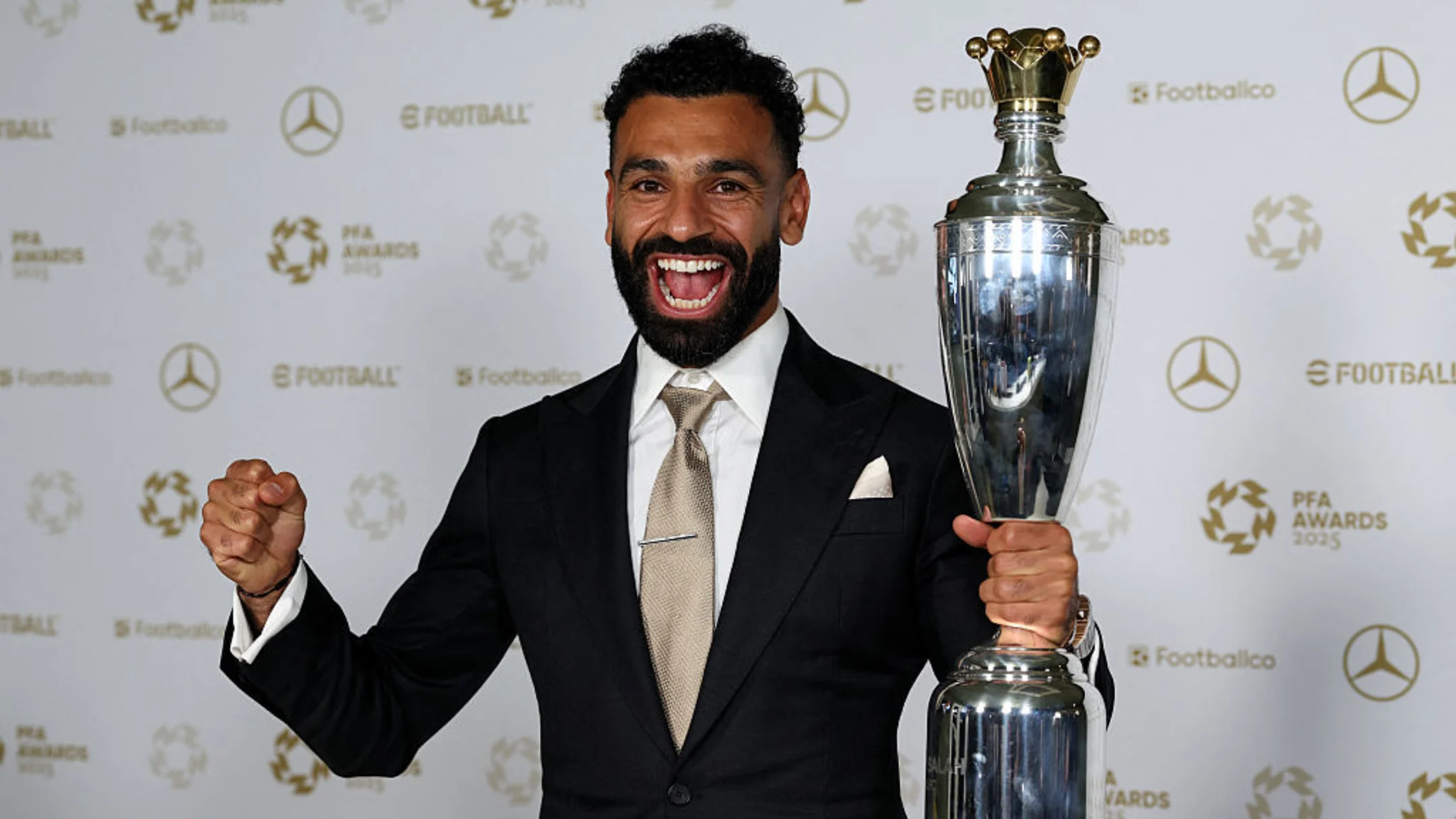 Mo Salah Cetak Rekor Baru, Raih Gelar Pemain Terbaik PFA Ketiga Kalinya