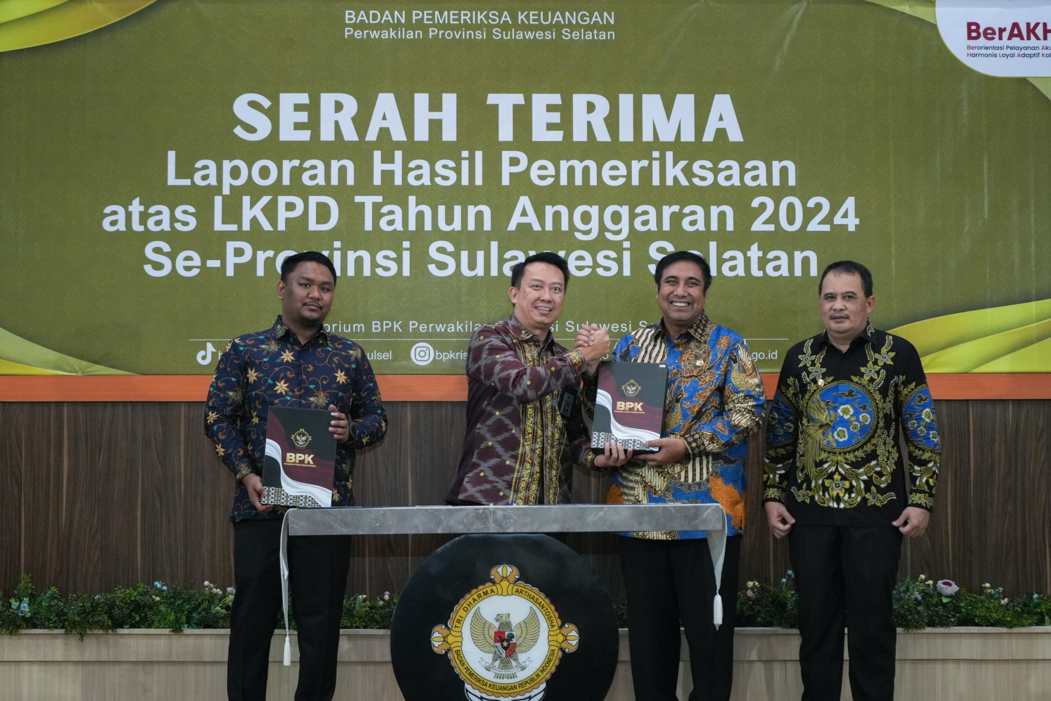 Pemkab Maros Raih WTP BPK ke-13 dari BPK Sulsel