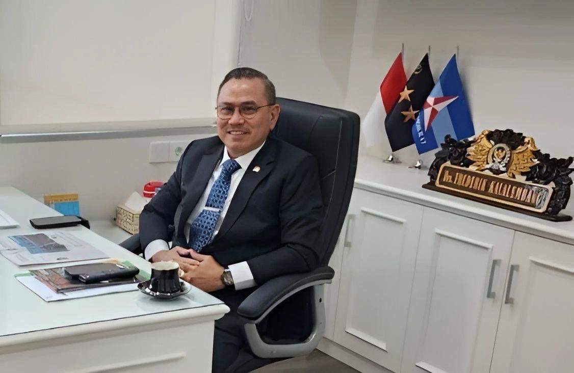 Tokoh Senior Polri dan Anggota DPR RI Fraksi Partai Demokrat, Irjen Pol (Purn) Drs. Frederik Kalalembang