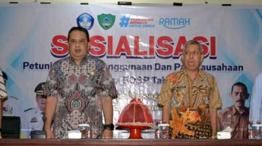 Wabup Maros Buka Sosialisasi Juknis BOSP untuk Jenjang SMP Tahun 2025