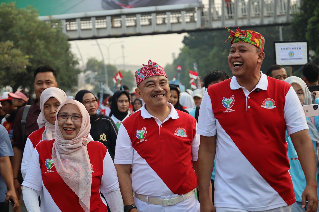 Wawali Bekasi Harris Bobihoe Ajak Warga Meriahkan HUT ke-80 RI