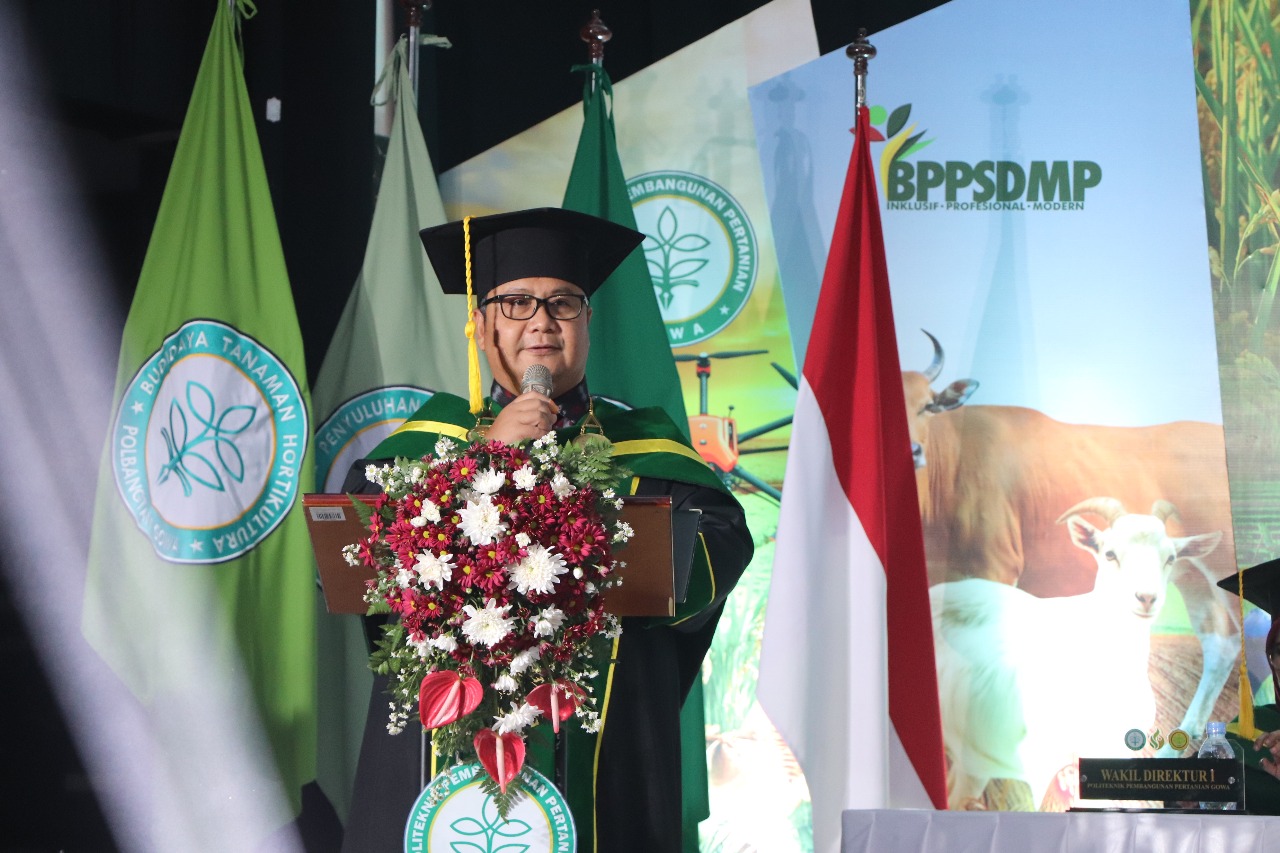Cetak Petani Muda Modern, Polbangtan Gowa Gelar Wisuda Sarjana Terapan dan Ahli Madya