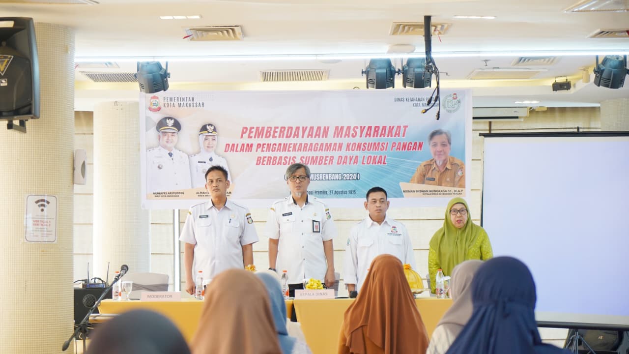 DKP Makassar Genjot Ketahanan Pangan Lewat Potensi Lokal