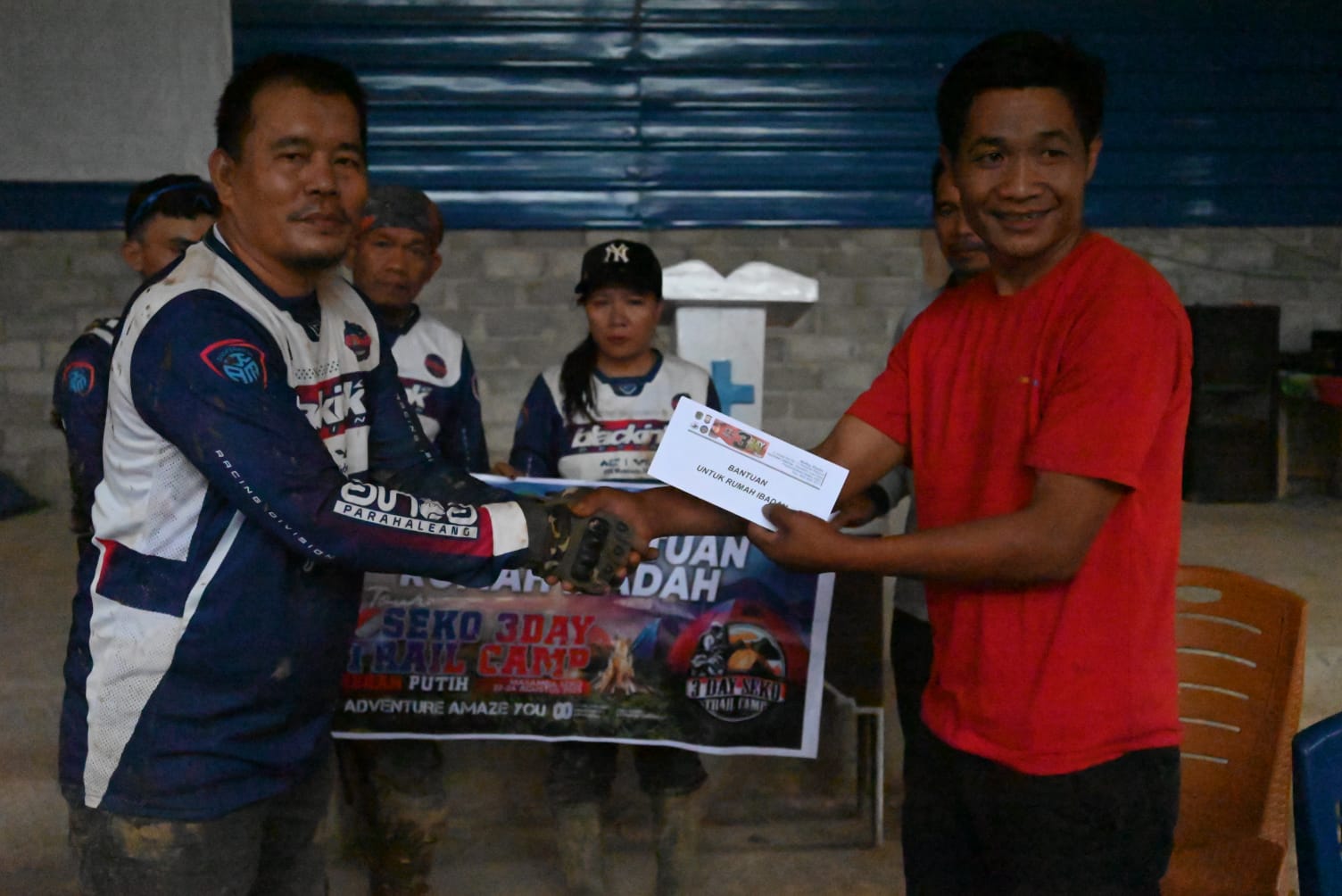 Jejak Kepedulian di Jalur Ekstrem, Bantuan Sosial Mengiringi Seko Trail Adventure 2025