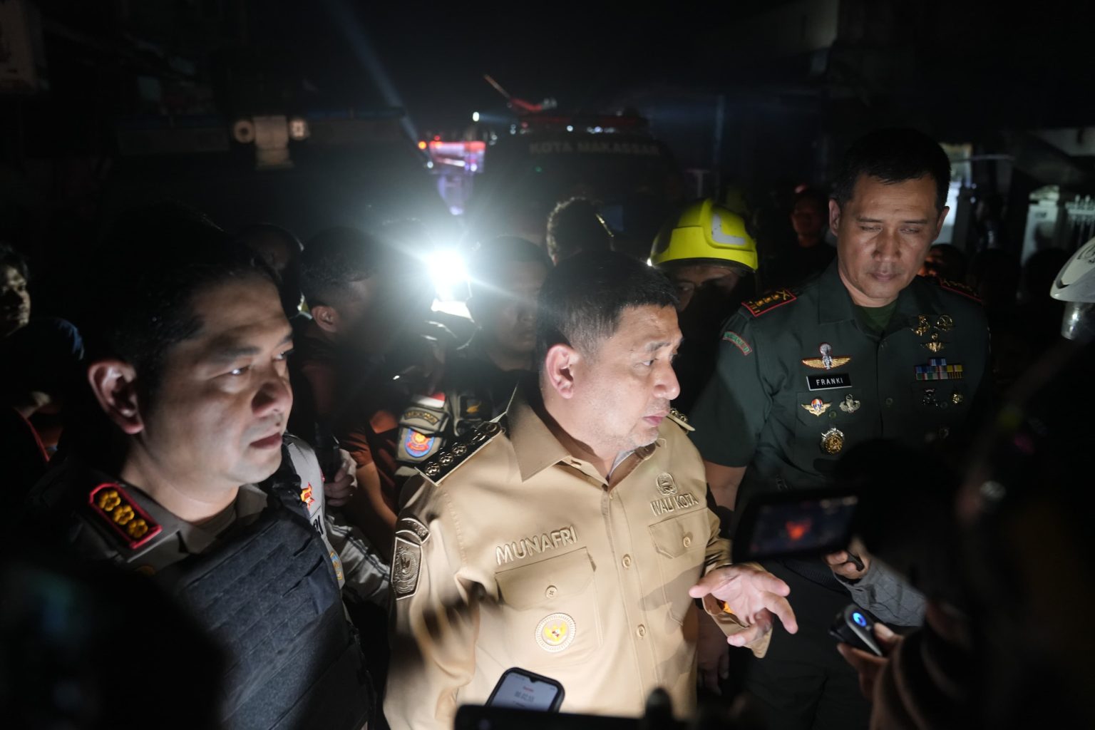 Munafri Tinjau Langsung Lokasi Bentrokan di Tallo, Perintahkan Penjagaan Ketat dan Posko Darurat