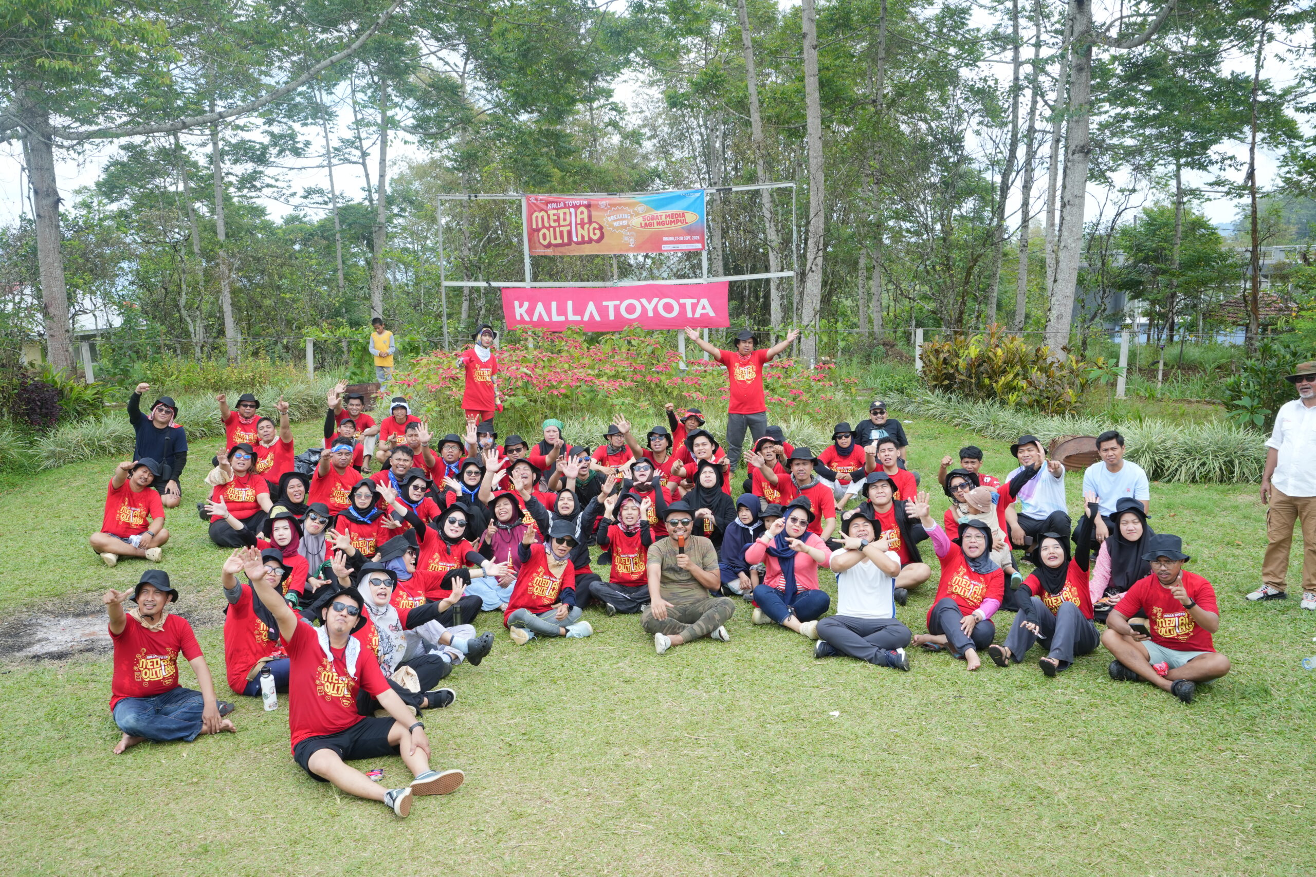 Kalla Toyota Ajak 53 Jurnalis Makassar Nikmati Keseruan Media Outing di Malino