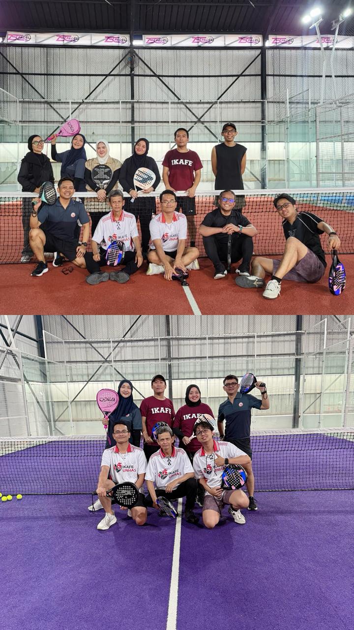 IKAFE Unhas Padel Club Resmi Terbentuk