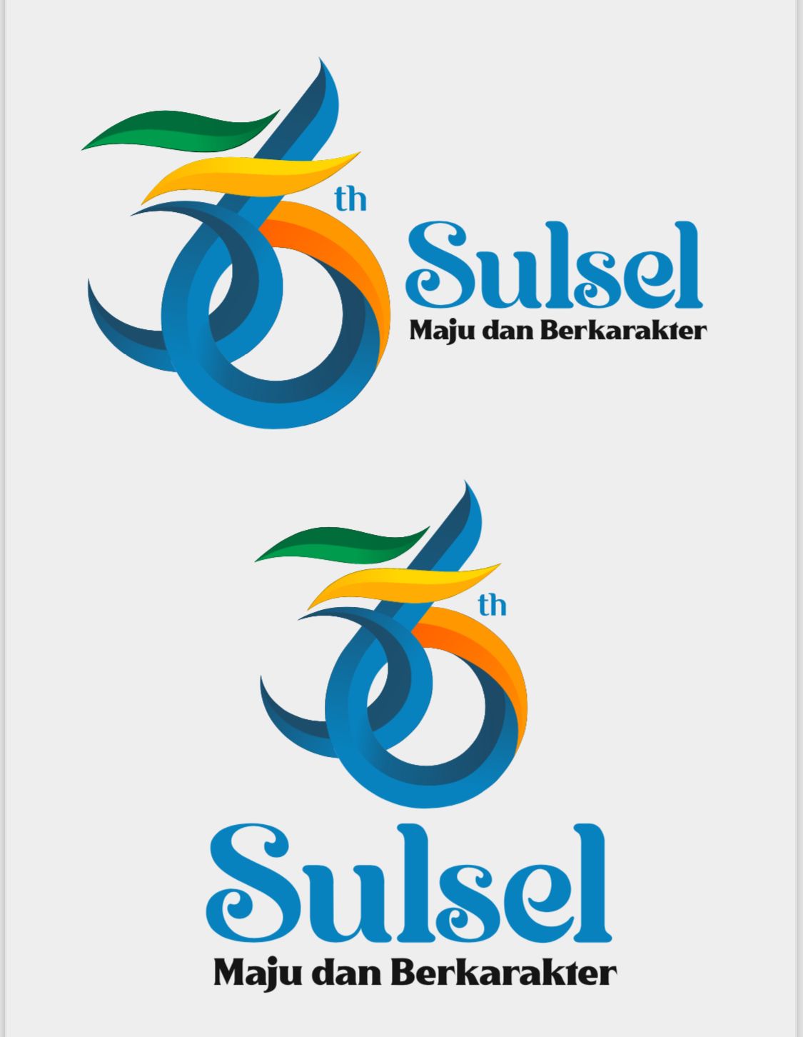 Logo dan Tema HUT ke-356 Sulsel. (Ist)