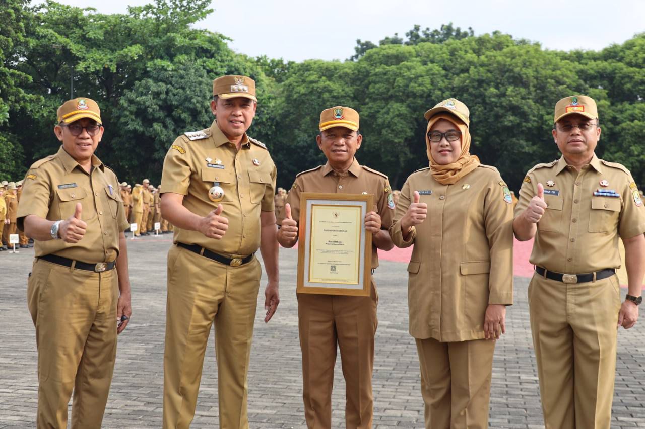 Jaga Warga Tetap Sehat, Kota Bekasi Borong Tiga Penghargaan Nasional