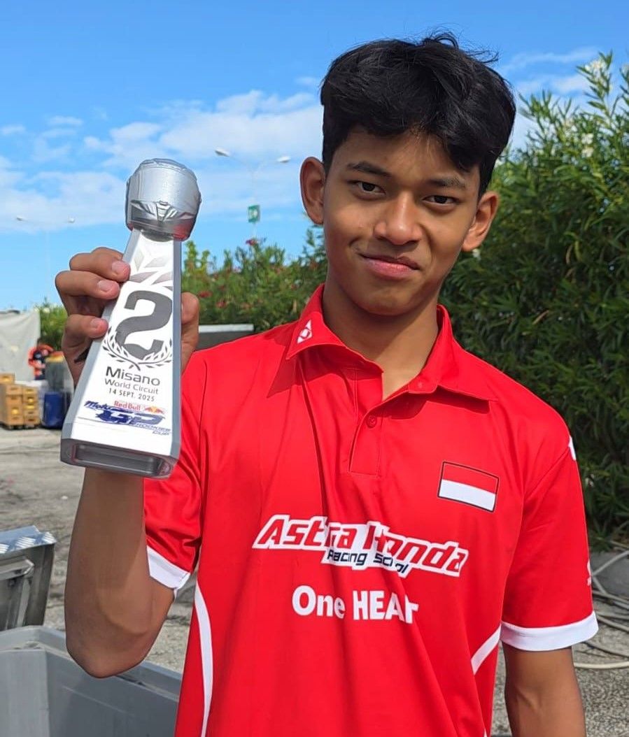 Veda Ega Pratama Kunci Runner Up Red Bull MotoGP Rookies Cup 2025