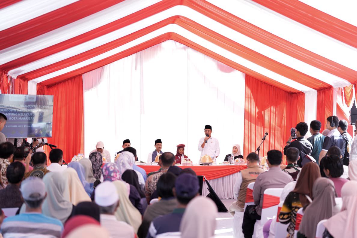 Gubernur Sulsel Dampingi Mensos Resmikan Hunian Layak untuk Naila dan Warga Kurang Mampu