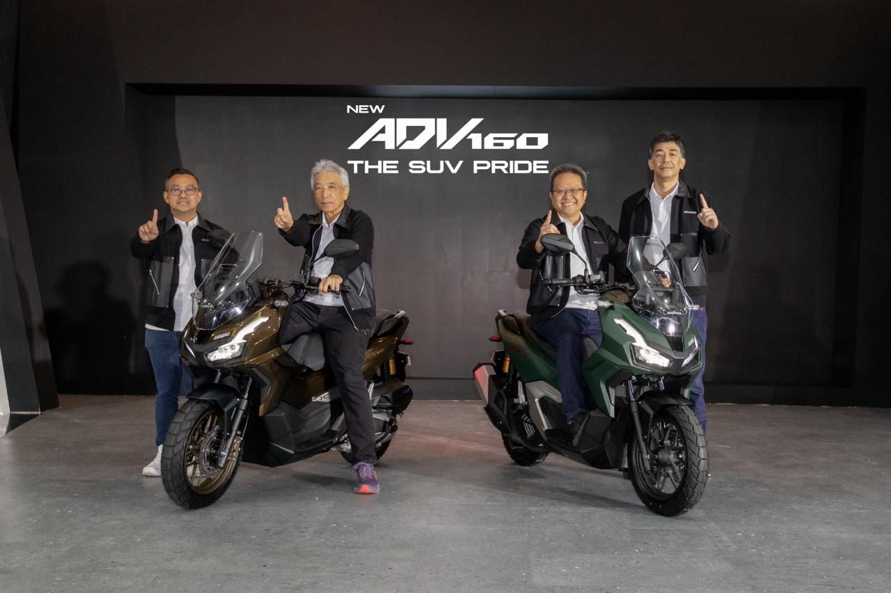 New Honda ADV160 Diluncurkan, Tampil Semakin Gagah dan Canggih