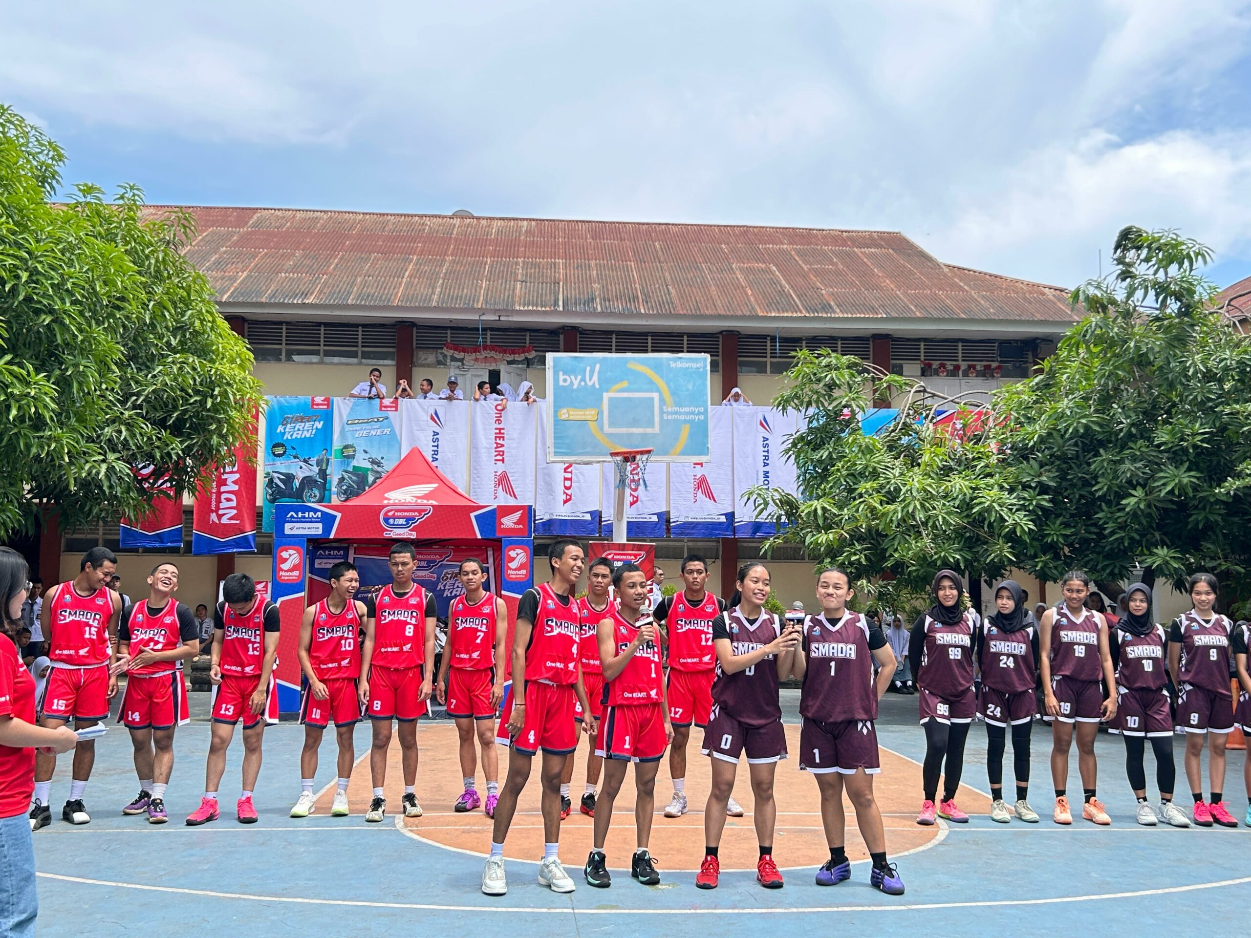 Asmo Sulsel Angkat Semangat Generasi Muda Lewat Roadshow Honda DBL 2025