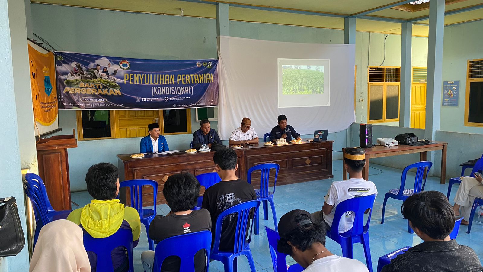 IKA PMII UIM Gelar Bakti Pergerakan di Barru, Fokus Peningkatan Pendidikan, Kesehatan dan Budaya